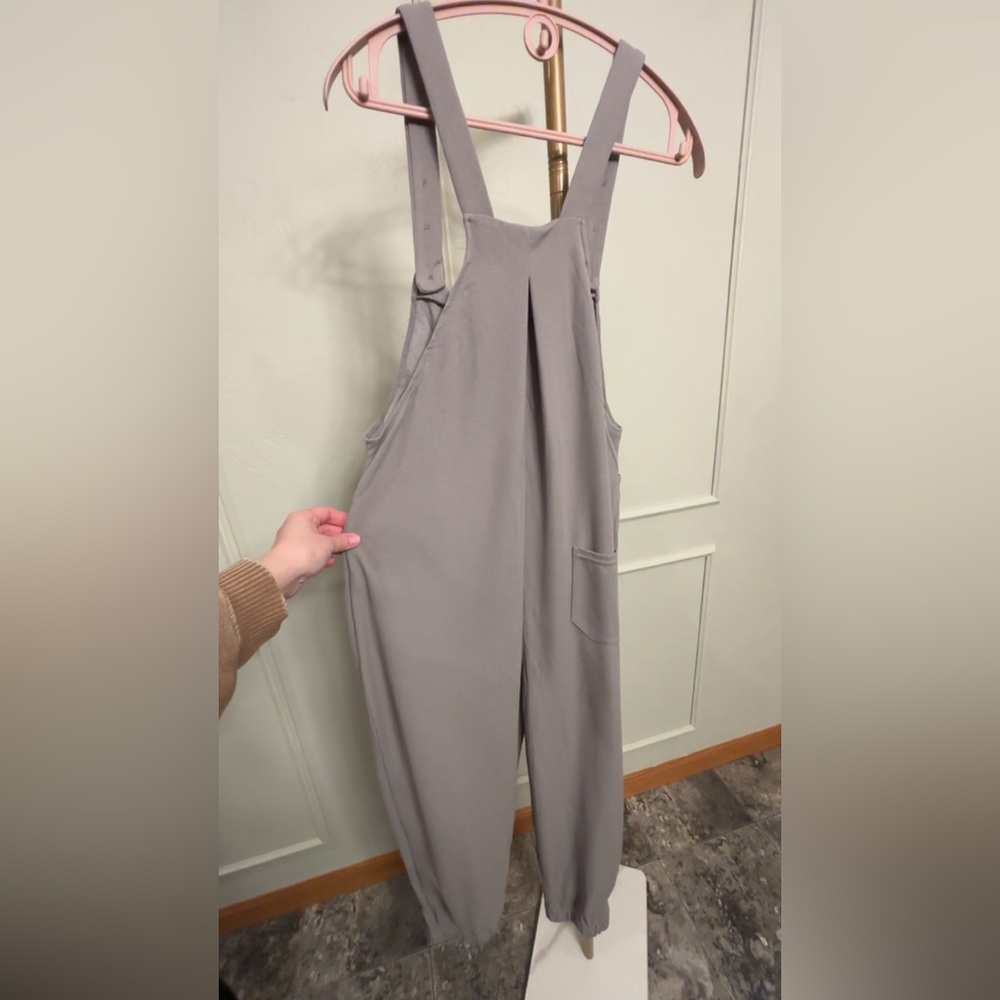 Halara Overalls VIRAL Small NWT- Pockets Waffle Casual Jogger MSRP $49.95 - Picture 5 of 5